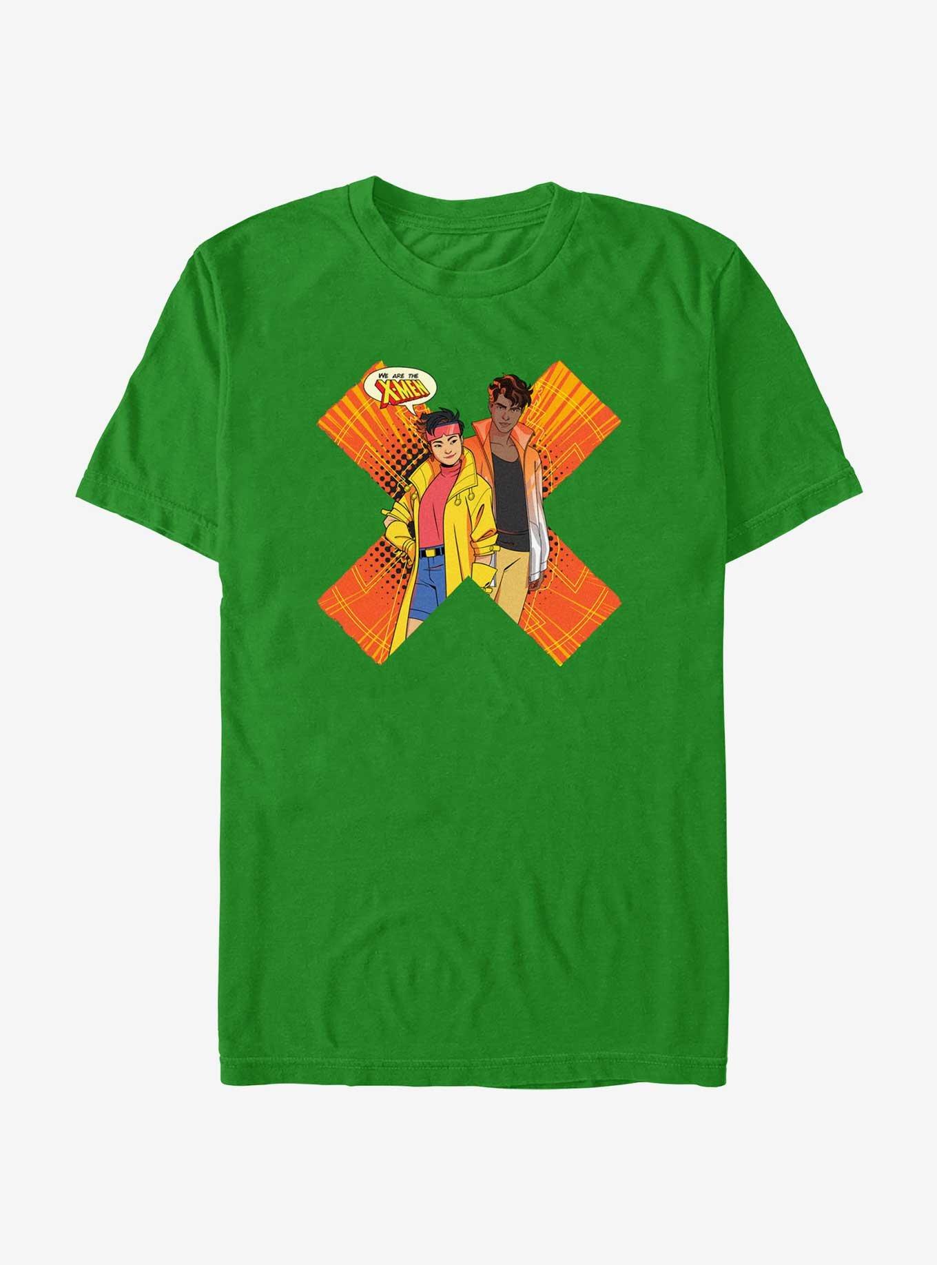 Marvel X-Men '97 Jubilee And Sunspot T-Shirt, KELLY, hi-res