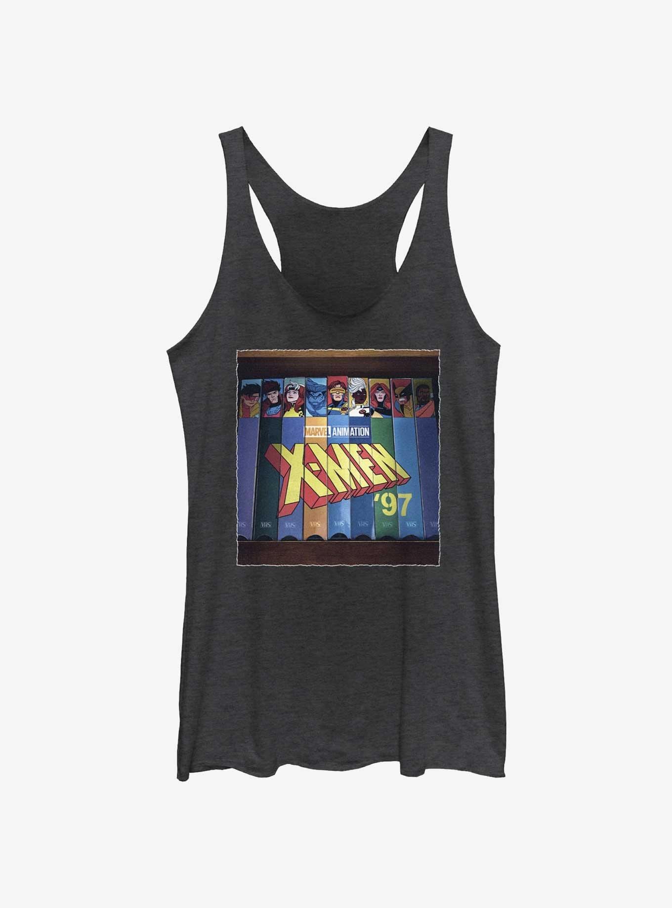 Marvel X-Men '97 VHS Collection Girls Tank Top, , hi-res