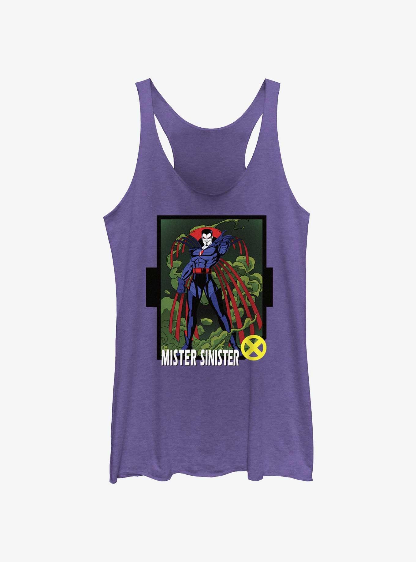 Marvel X-Men '97 Mister Sinister Card Girls Tank, PUR HTR, hi-res