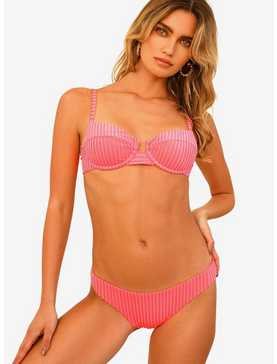 Dippin' Daisy's Nocturnal Cheeky Swim Bottom Neon Pink, , hi-res