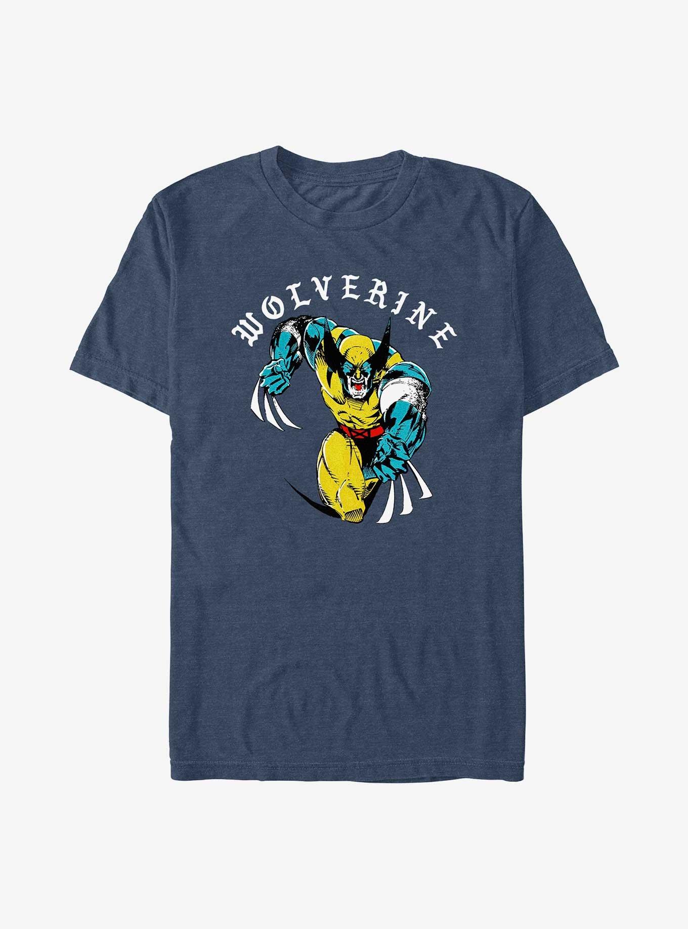 Wolverine Homeslice T-Shirt, NAVY HTR, hi-res