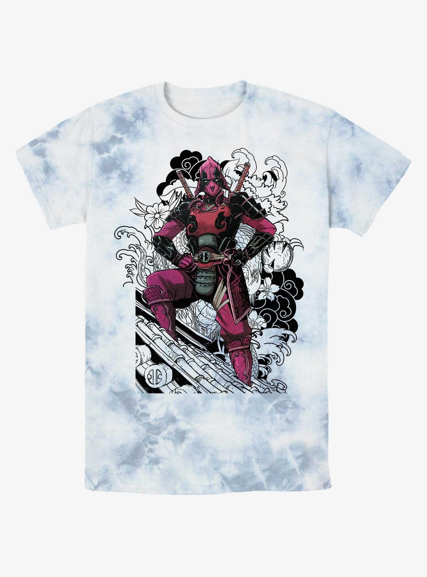 Marvel Deadpool Dragon Ninja Tie-Dye T-Shirt, , hi-res