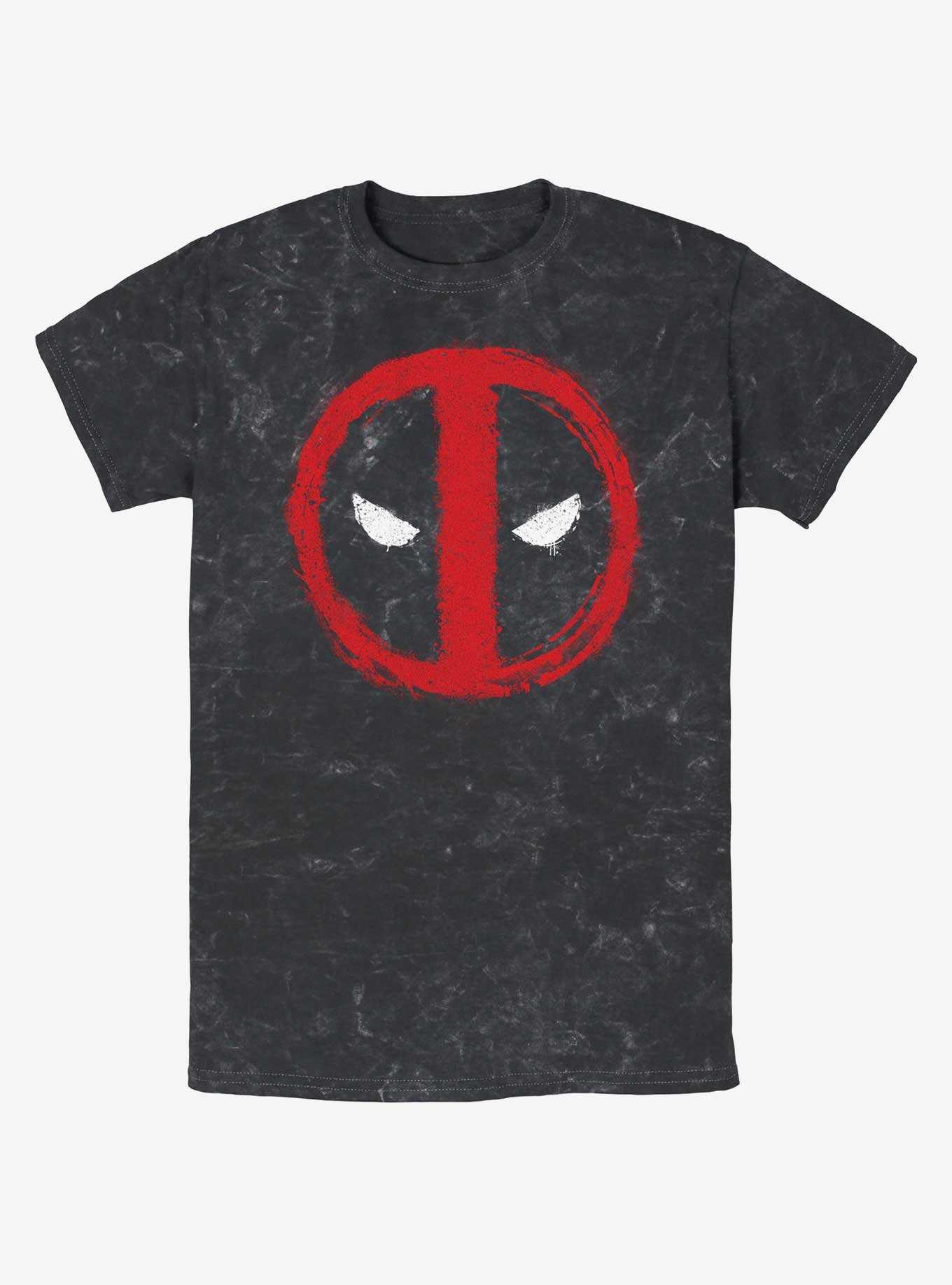 Marvel Deadpool Chalk Evil Eye Mineral Wash T-Shirt, , hi-res