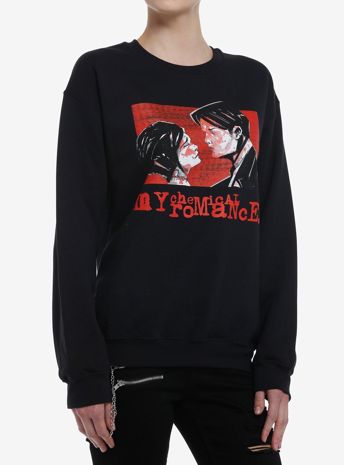 My Chemical Romance Three Cheers Album Girls Sweatshirt, BLACK, hi-res
