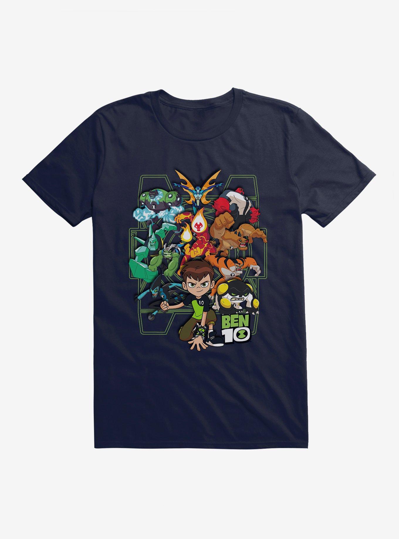 Ben 10 Ready To Go Group T-Shirt, NAVY, hi-res