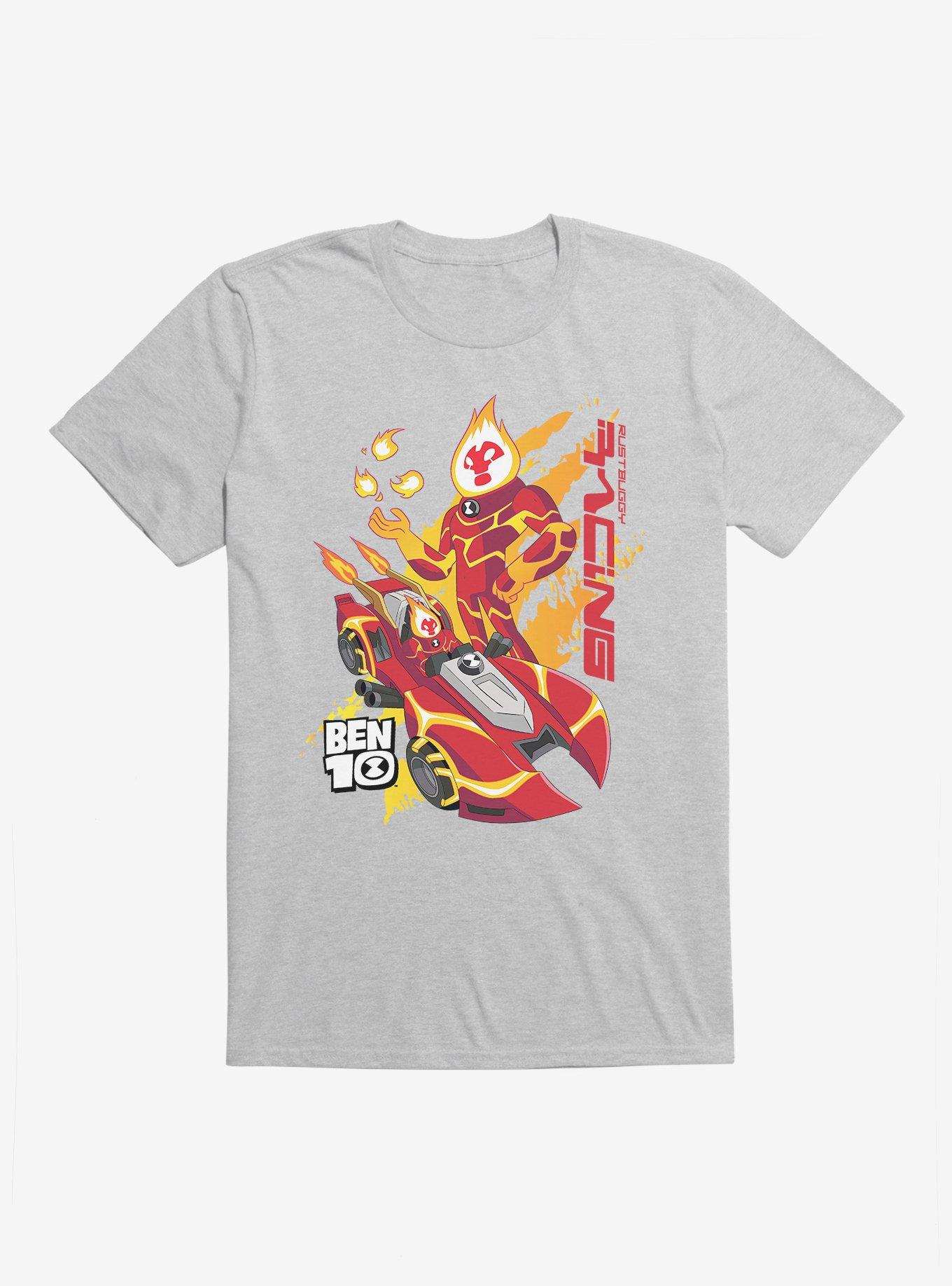 Ben 10 Racing Heatblast T-Shirt, SPORT GRAY, hi-res