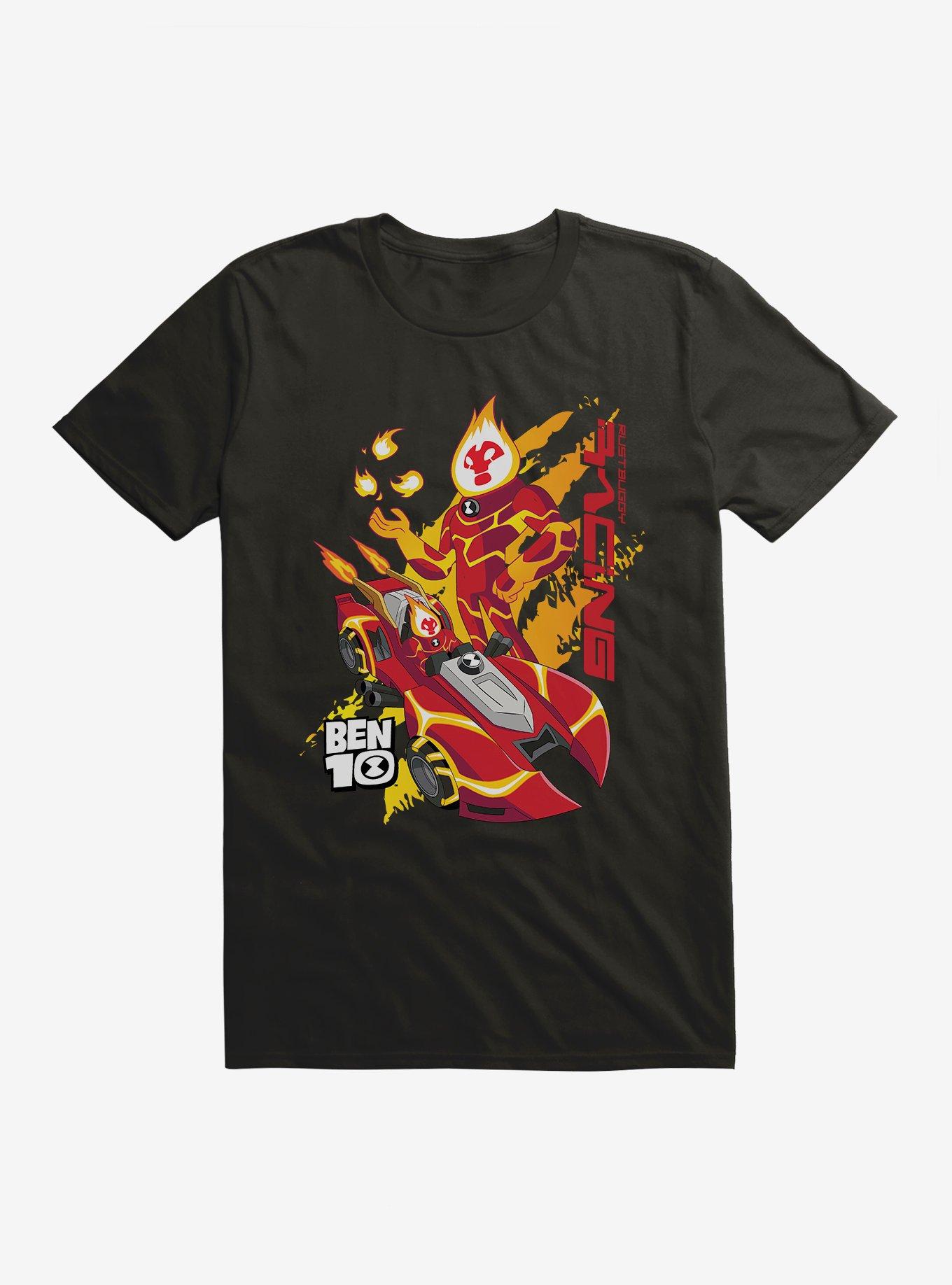 Ben 10 Racing Heatblast T-Shirt, BLACK, hi-res