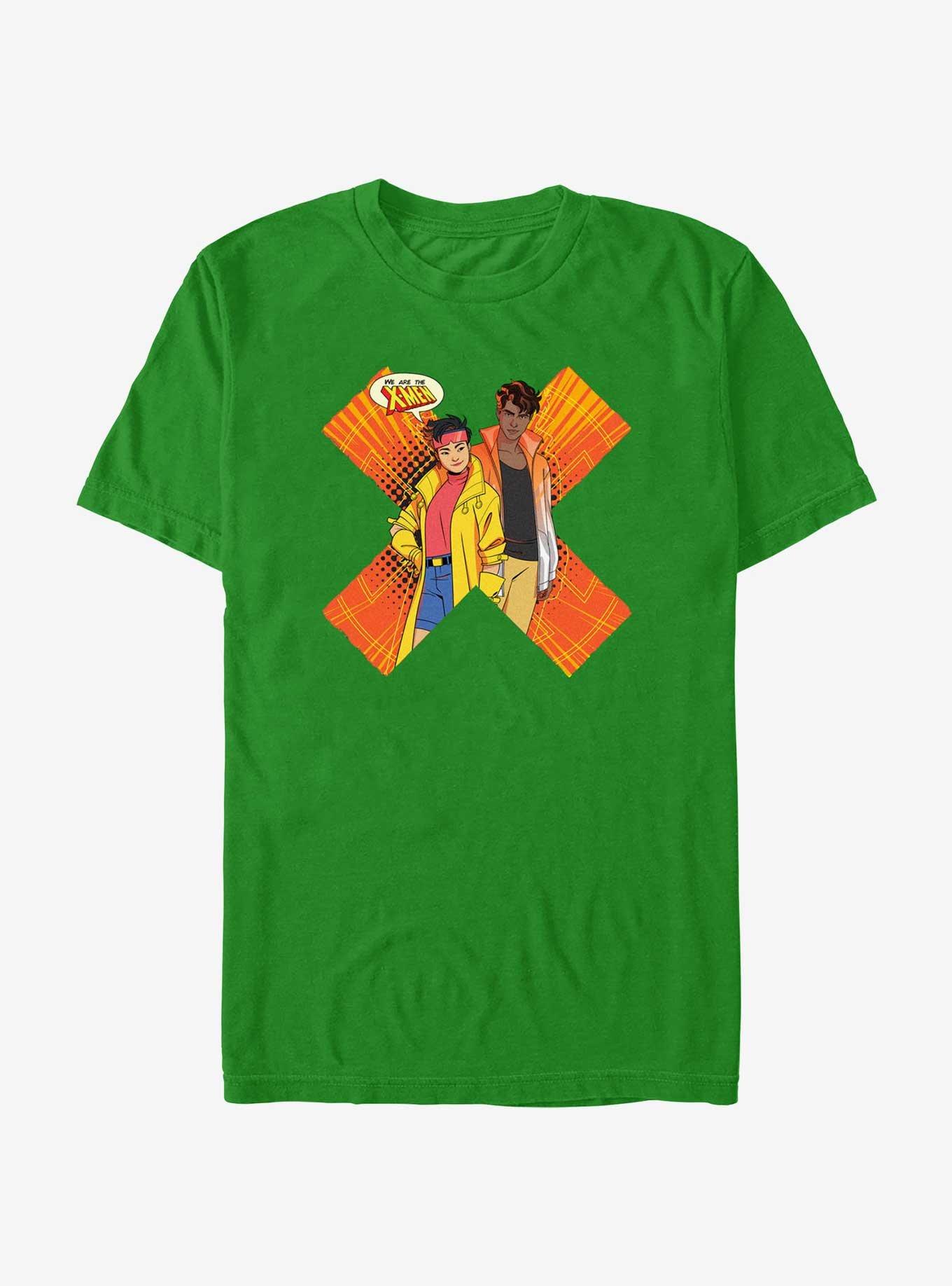 Marvel X-Men '97 Jubilee And Sunspot T-Shirt, KELLY, hi-res