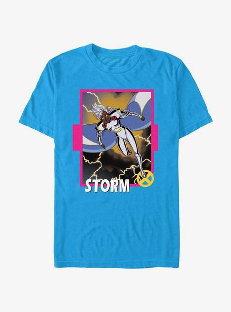 Marvel X-Men '97 Storm Card T-Shirt - BLUE | BoxLunch