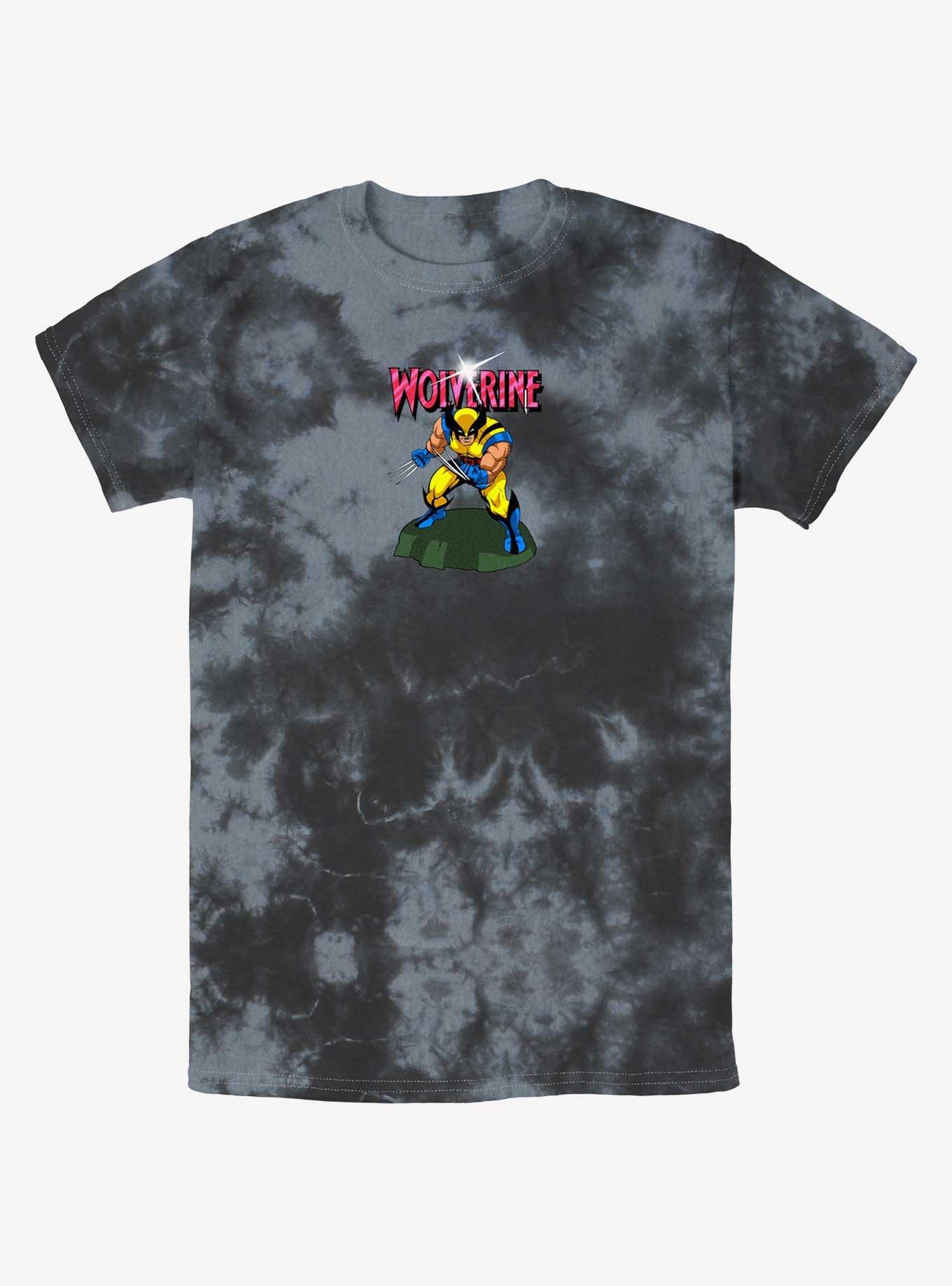 Wolverine Action Pose Tie-Dye T-Shirt, , hi-res