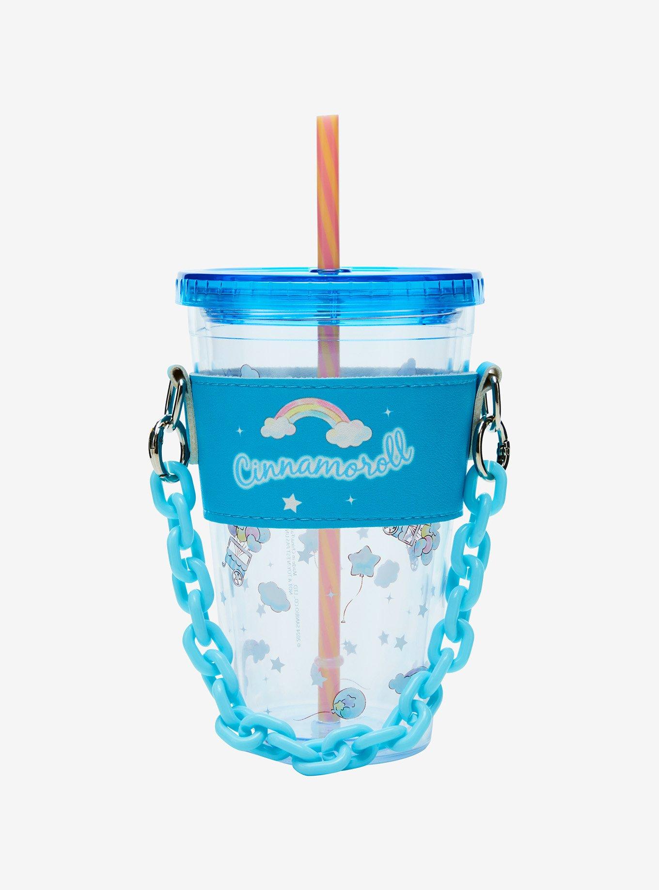 Cinnamoroll Acrylic Travel Cup With Holder, , hi-res