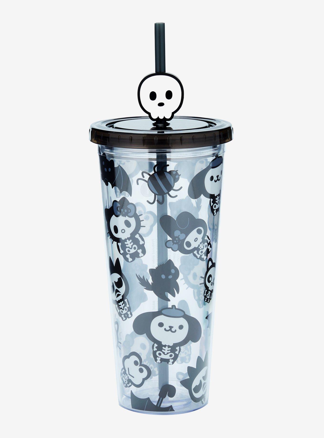 Hello Kitty And Friends Skeleton Costume Acrylic Travel Cup