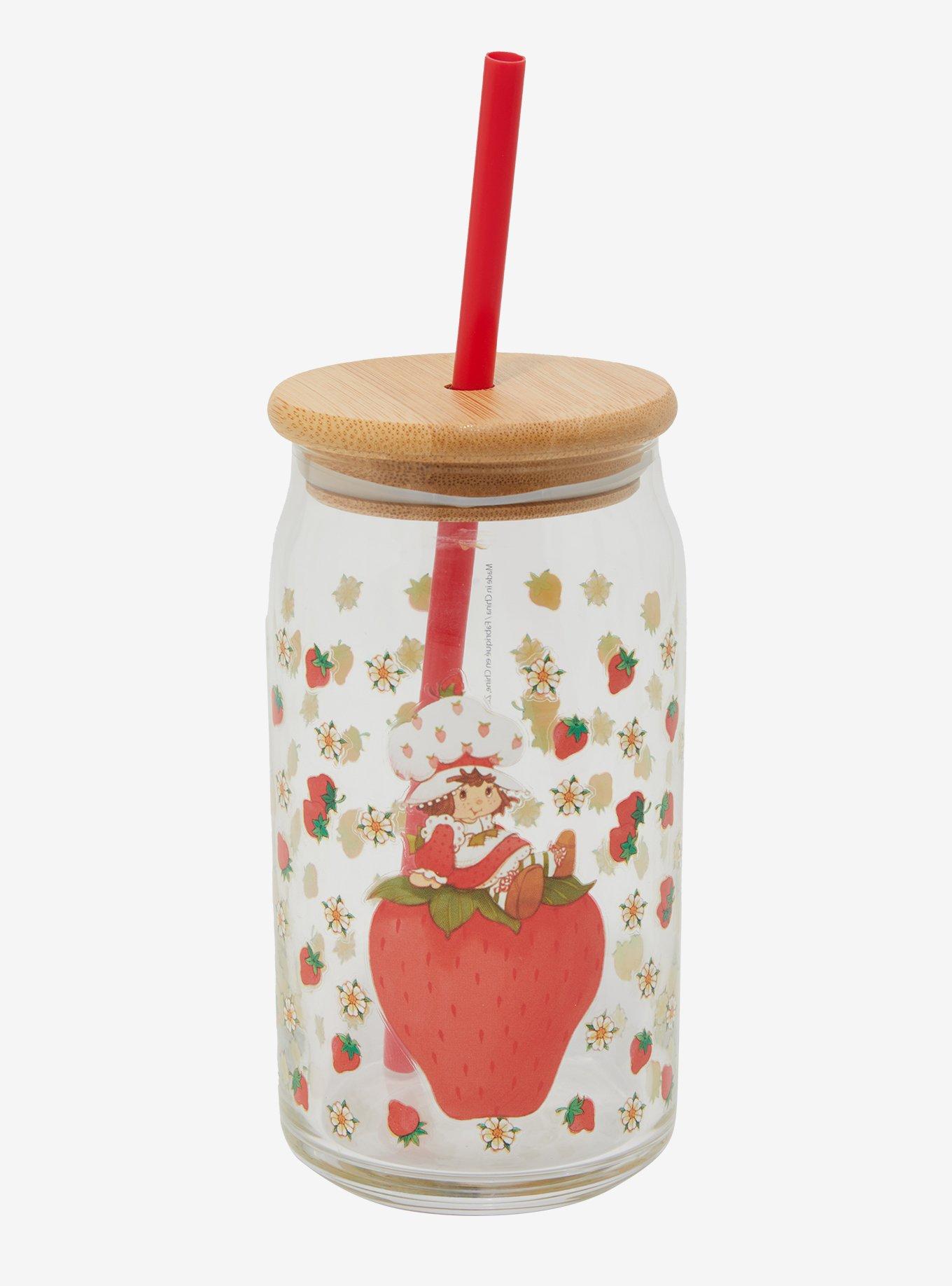 Strawberry Shortcake Pink Ombre Stainless Steel Travel Cup