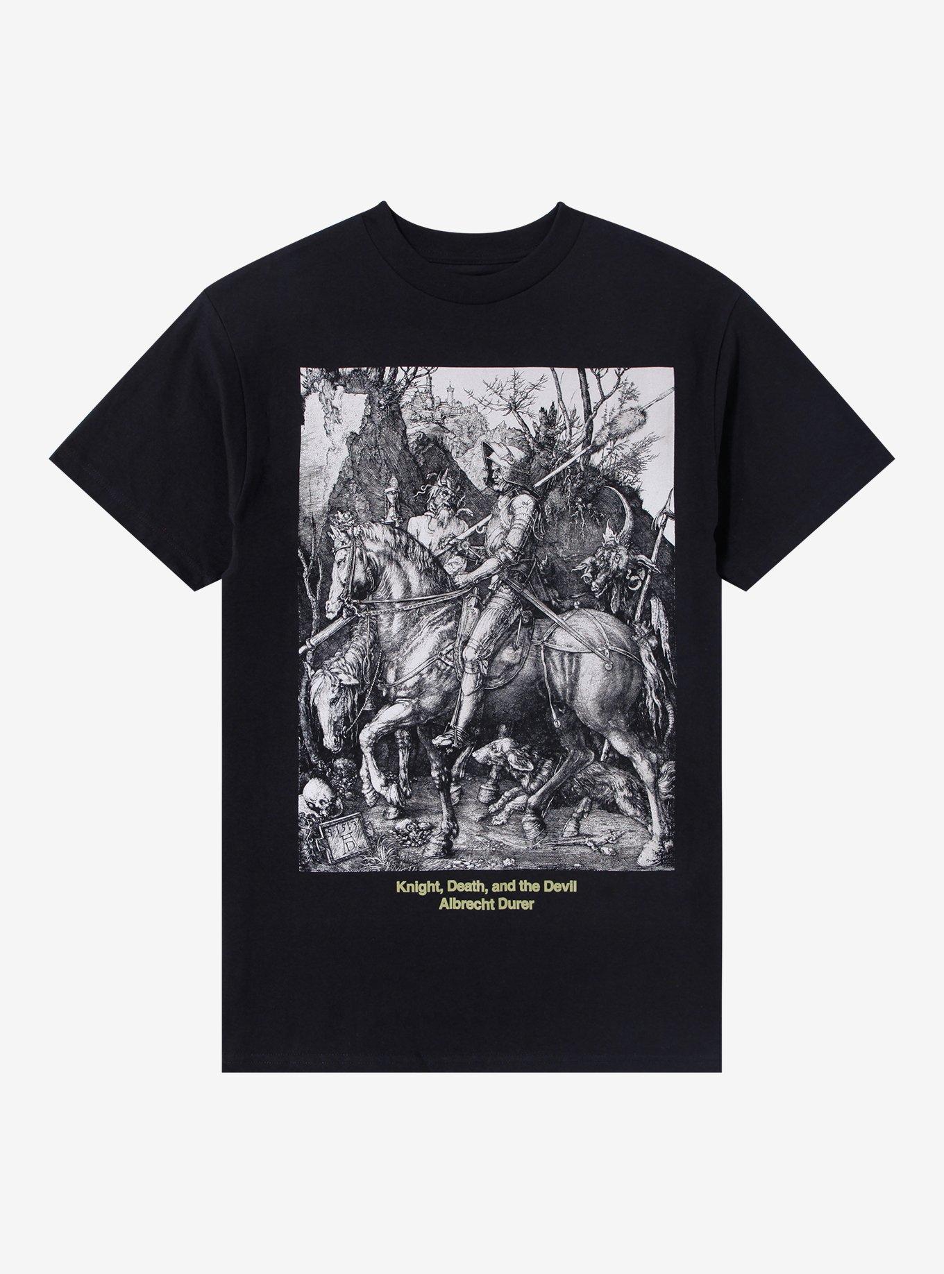 Knight Death And The Devil T-Shirt, BLACK, hi-res