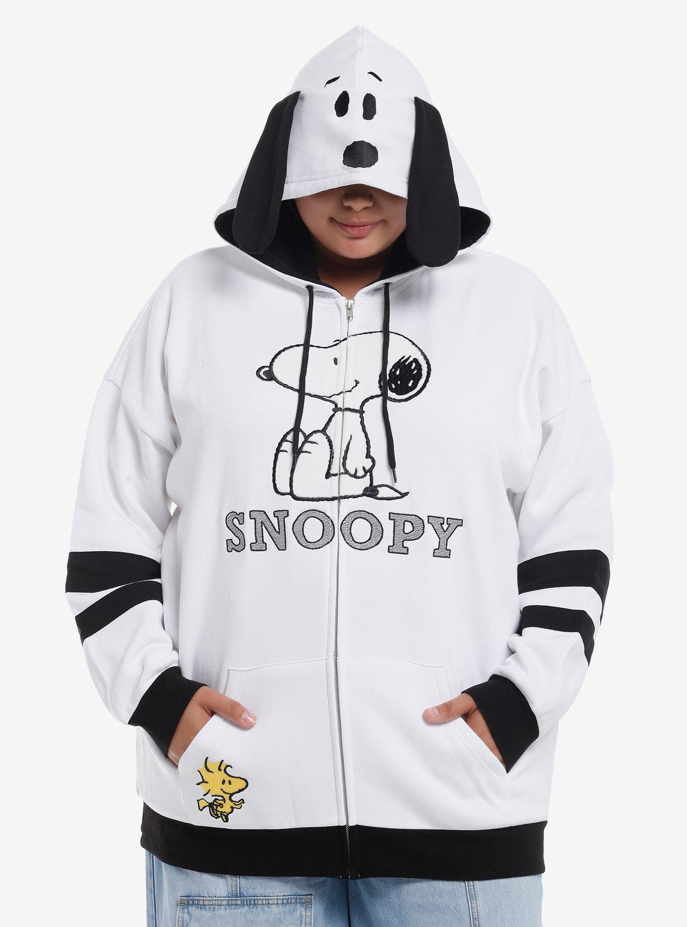 Peanuts Snoopy Figural Hoodie Plus Size, , hi-res