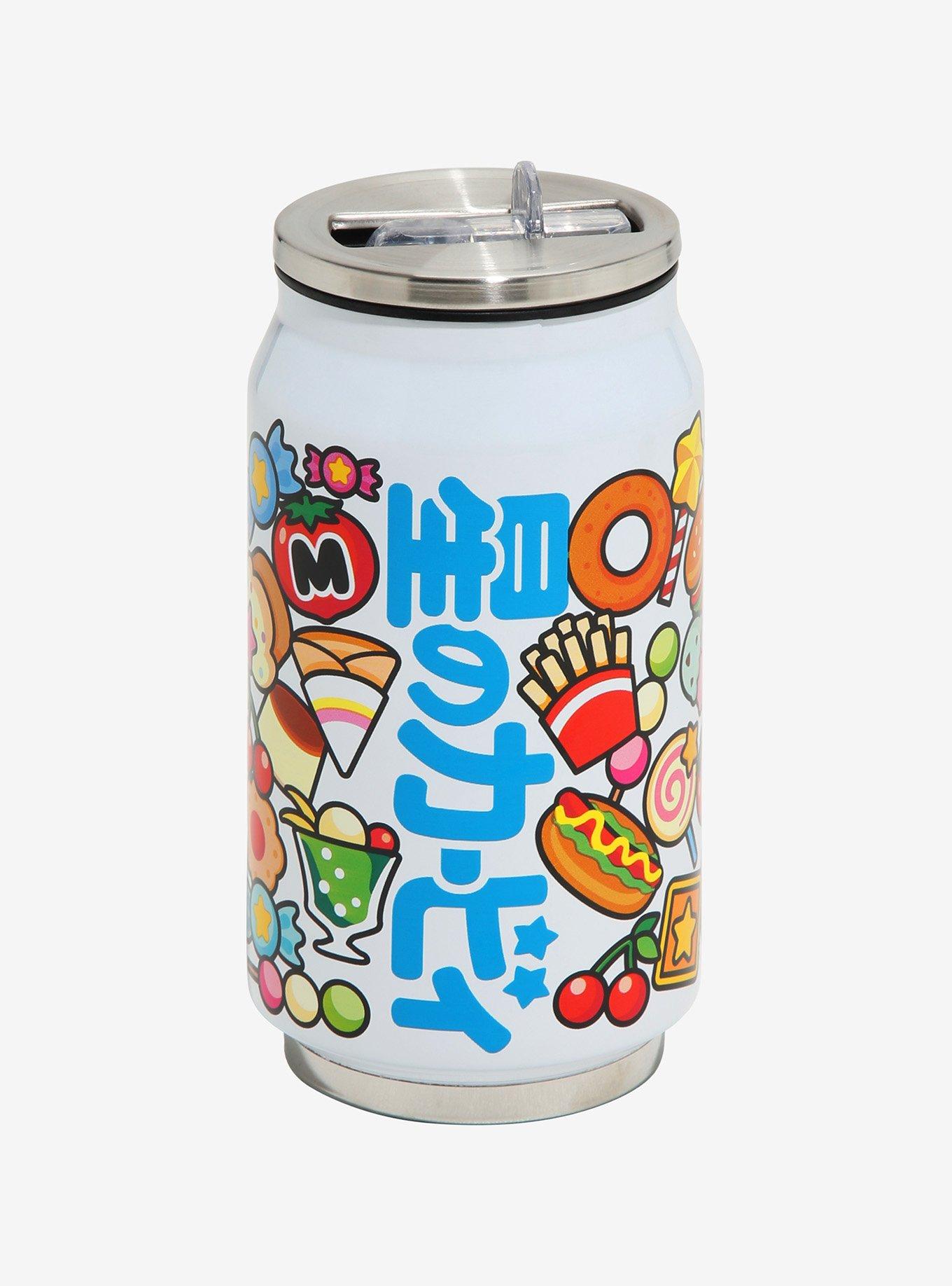 Kirby Snacks Soda Can Water Bottle, , hi-res