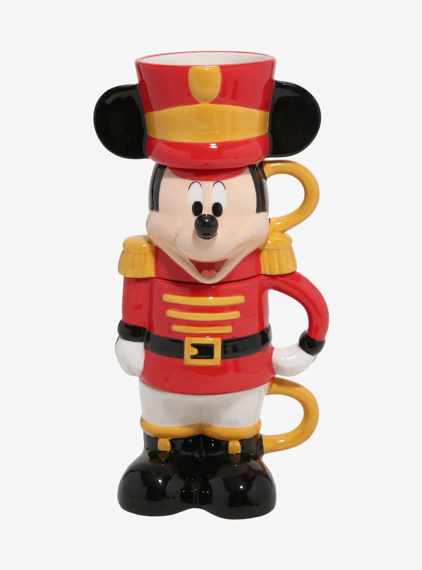 Disney Mickey Mouse Nutcracker Stacking Mug Set, , hi-res