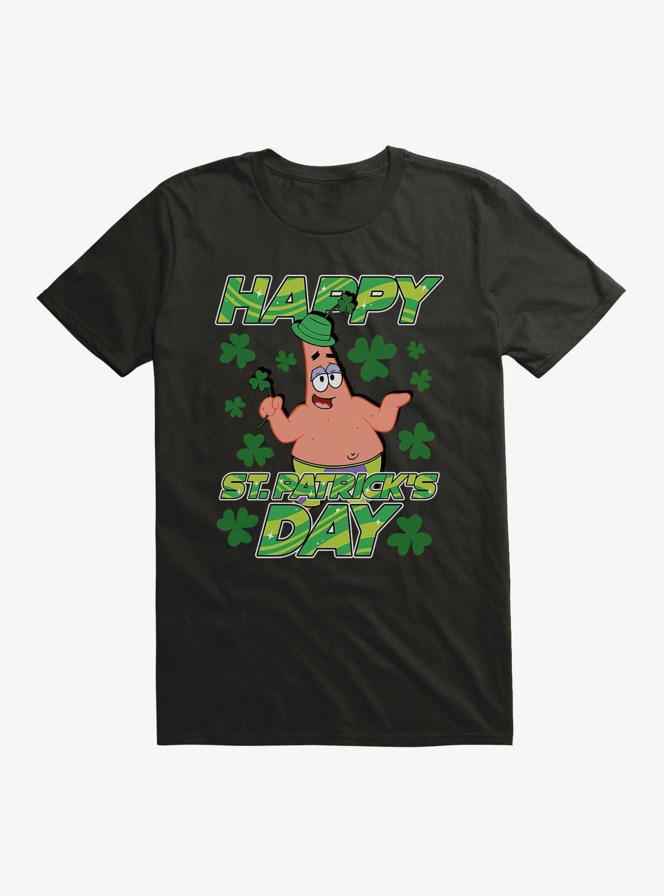 SpongeBob SquarePants Happy St. Patrick's Day Patrick T-Shirt, , hi-res