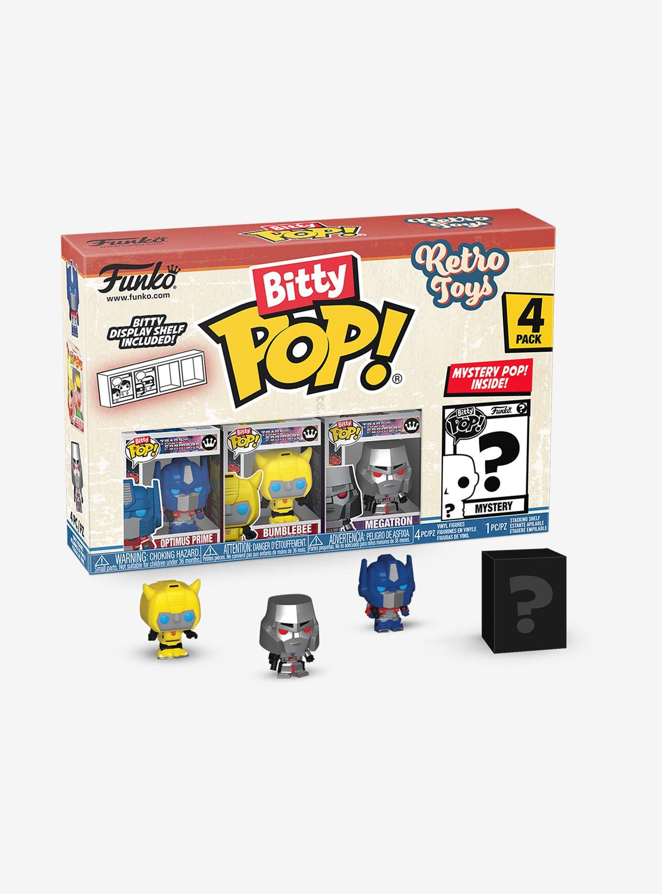 Funko Bitty Pop! Retro Toys Transformers Optimus Prime & Friends Blind Box Mini Vinyl Figure Set, , hi-res