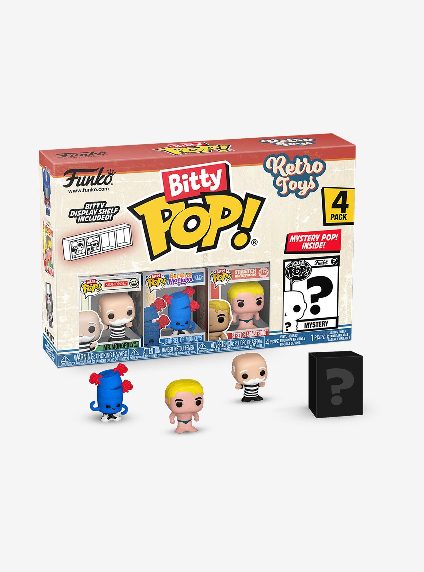 Funko Bitty Pop! Retro Toys Mr. Monopoly & Friends Blind Box Mini Vinyl Figure Set, , hi-res