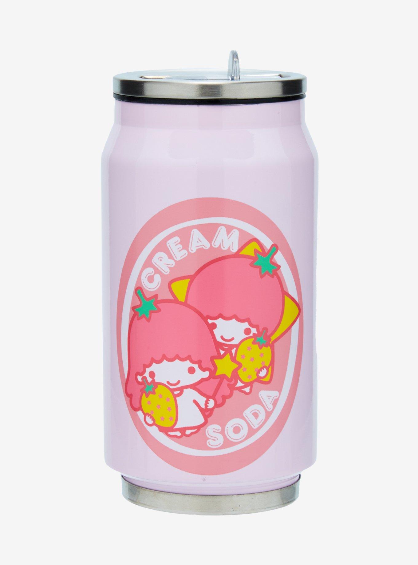 Little Twin Stars Cream Soda Soda Can Water Bottle, , hi-res