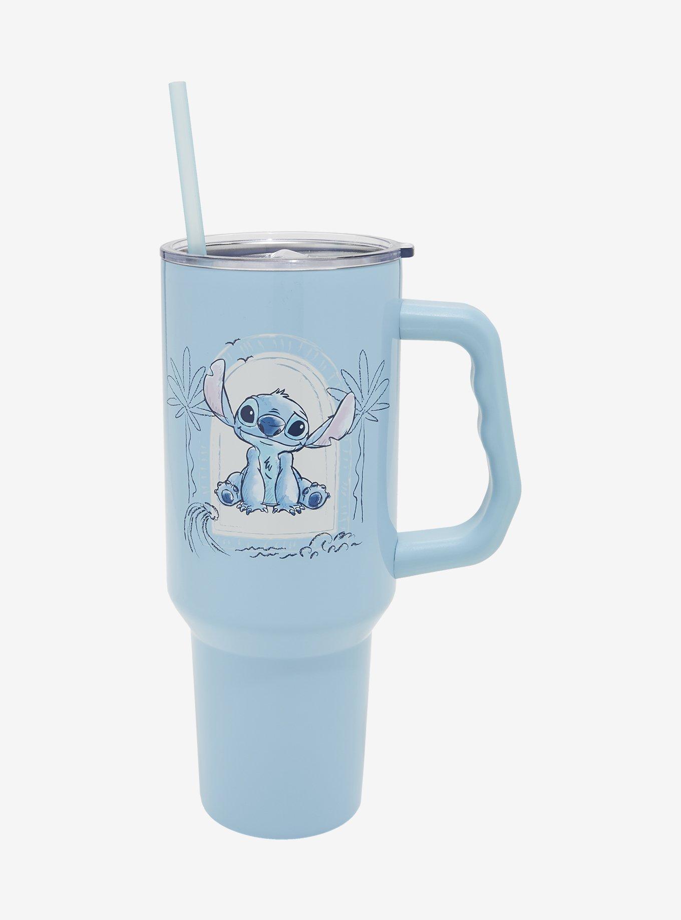 Disney Stitch Sketch Stainless Steel Travel Cup, , hi-res