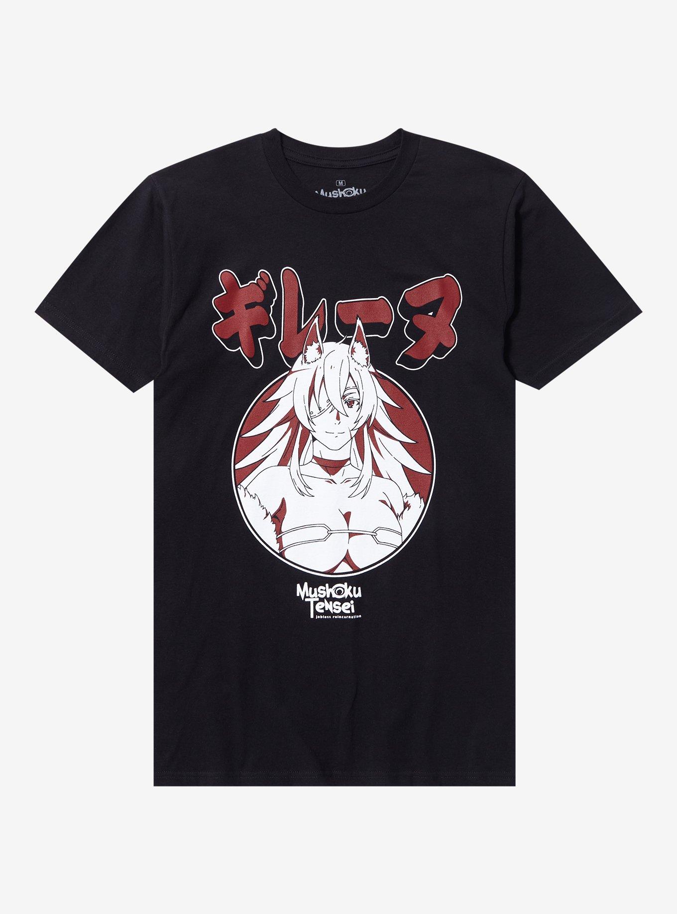 Mushoku Tensei: Jobless Reincarnation Ghislaine Portrait T-Shirt, BLACK, hi-res