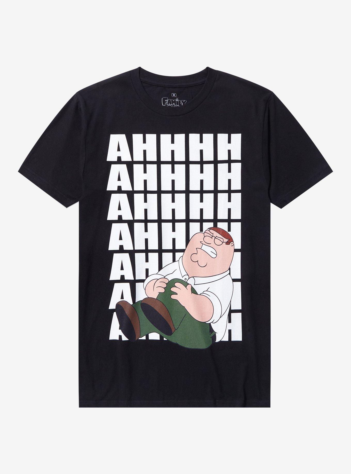 Family Guy Peter AHHH T-Shirt | Hot Topic