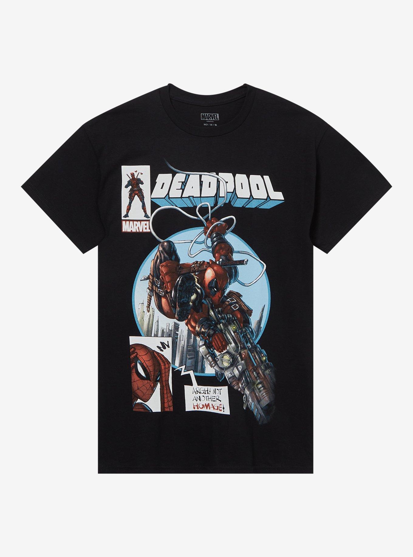 Marvel Deadpool Amazing Spider-Man Homage Comic Cover T-Shirt, , hi-res
