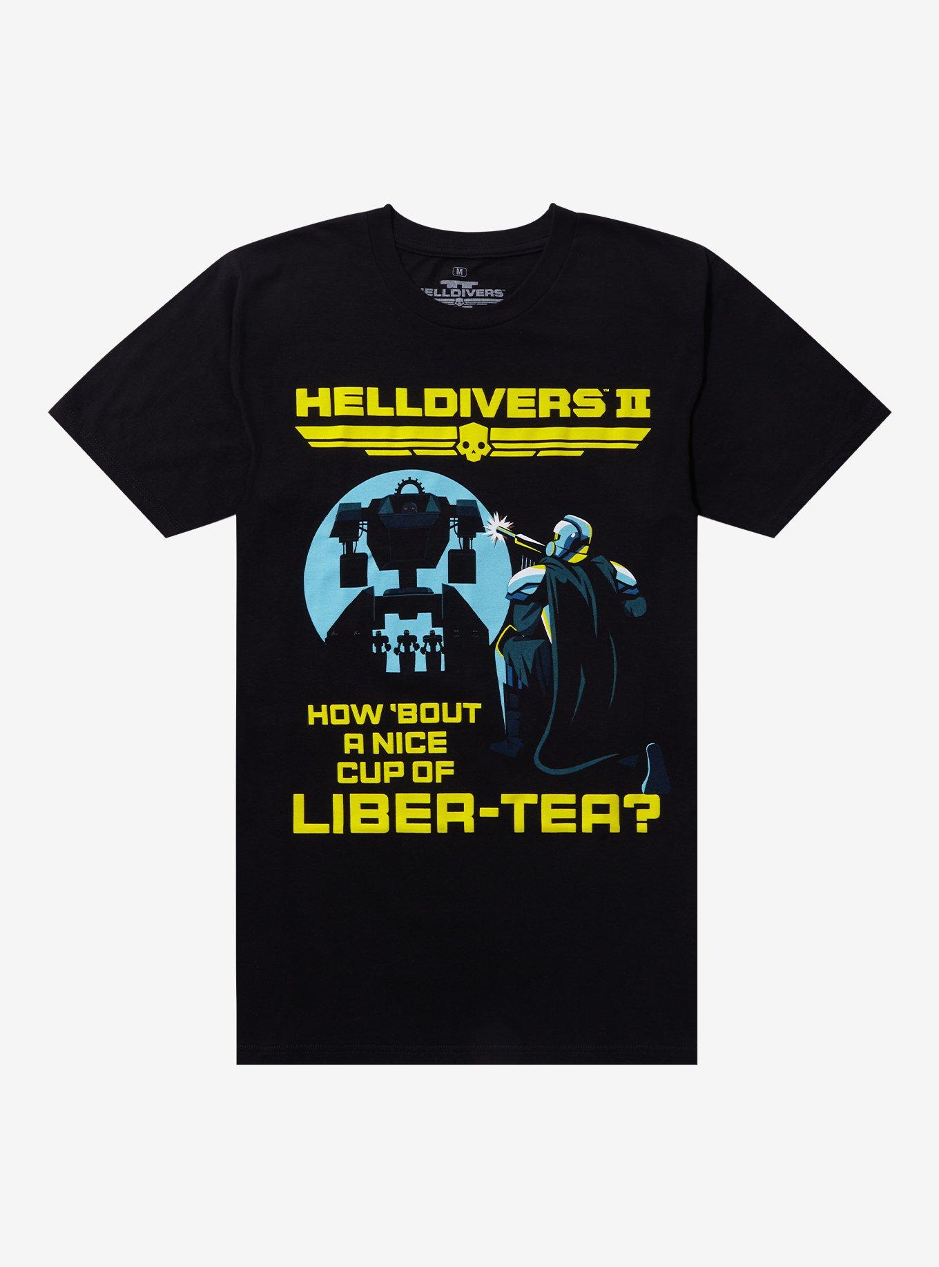 Helldivers II Liber-Tea T-Shirt, BLACK, hi-res