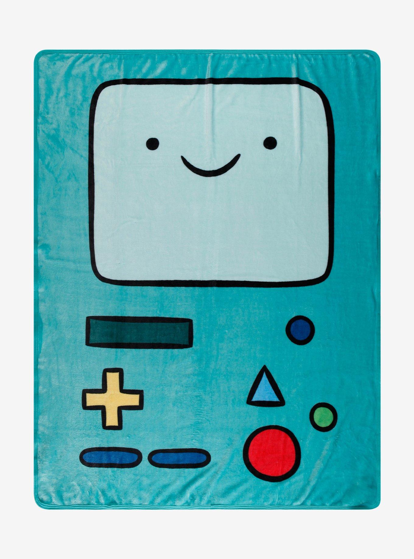 Adventure Time BMO Face Throw Blanket, , hi-res