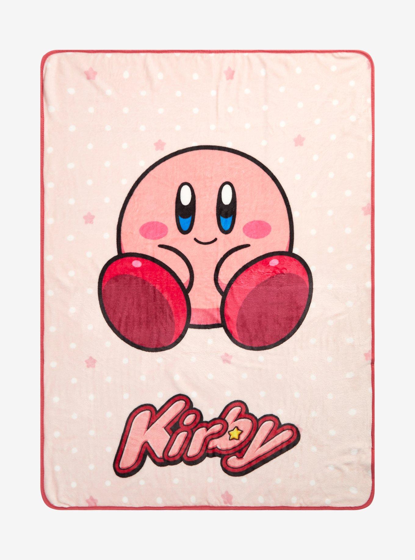 Kirby Sitting Dots Throw Blanket, , hi-res