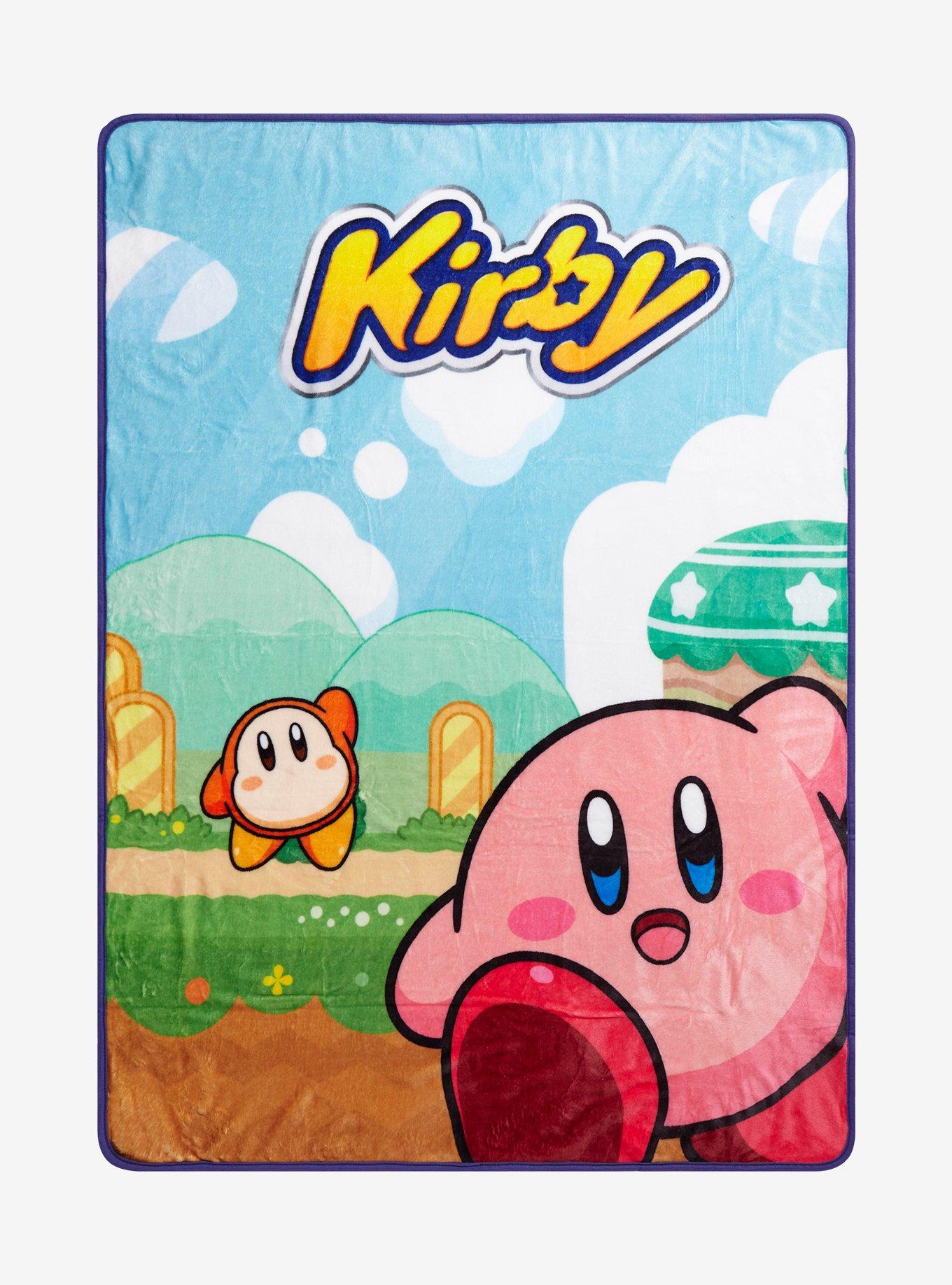 Kirby & Waddle Dee Throw Blanket, , hi-res