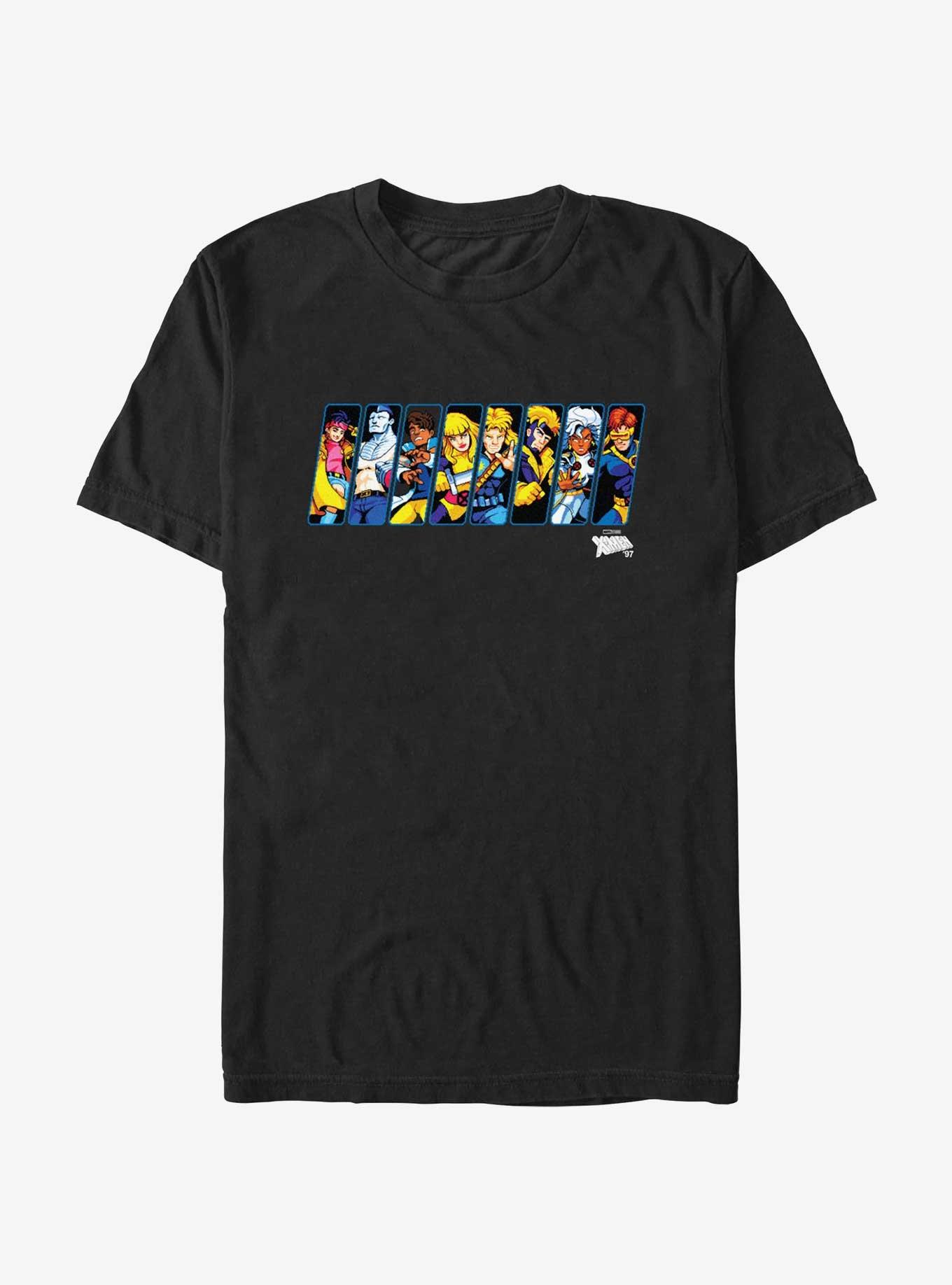 Marvel X-Men '97 Select Your Player T-Shirt, BLACK, hi-res