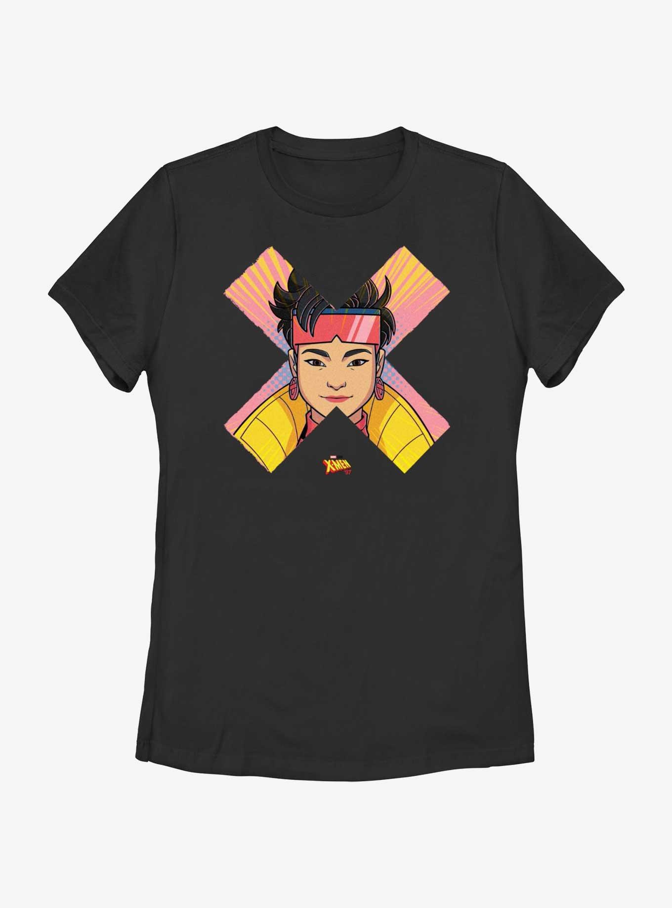 Marvel X-Men '97 Jubilee Face Womens T-Shirt, BLACK, hi-res