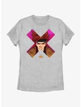 Marvel X-Men '97 Gambit Face Womens T-Shirt, , hi-res