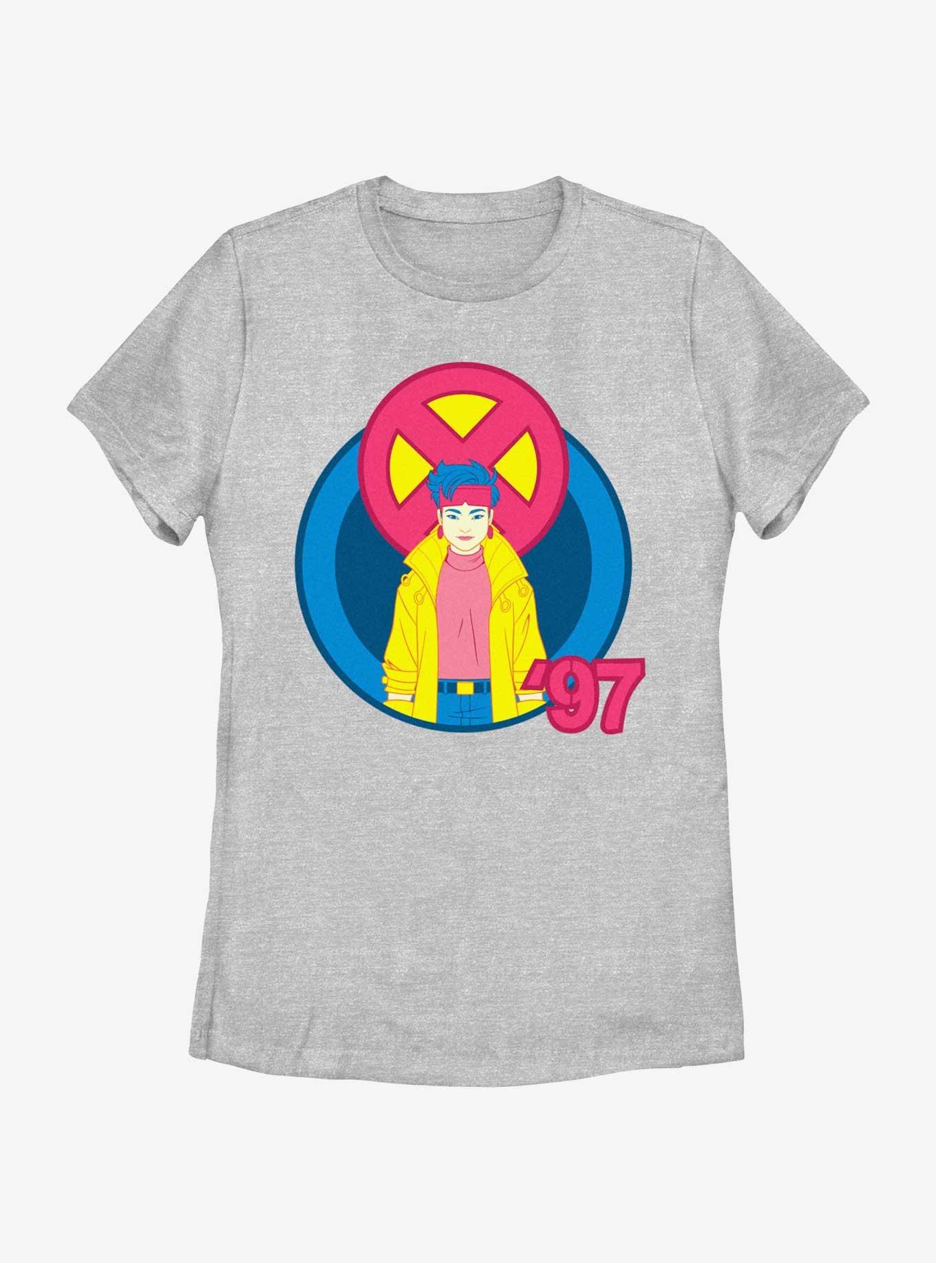 Marvel X-Men '97 Jubilee Portrait Womens T-Shirt, ATH HTR, hi-res