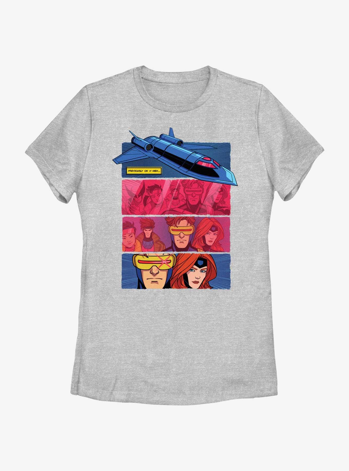 Marvel X-Men '97 All Team Womens T-Shirt, ATH HTR, hi-res