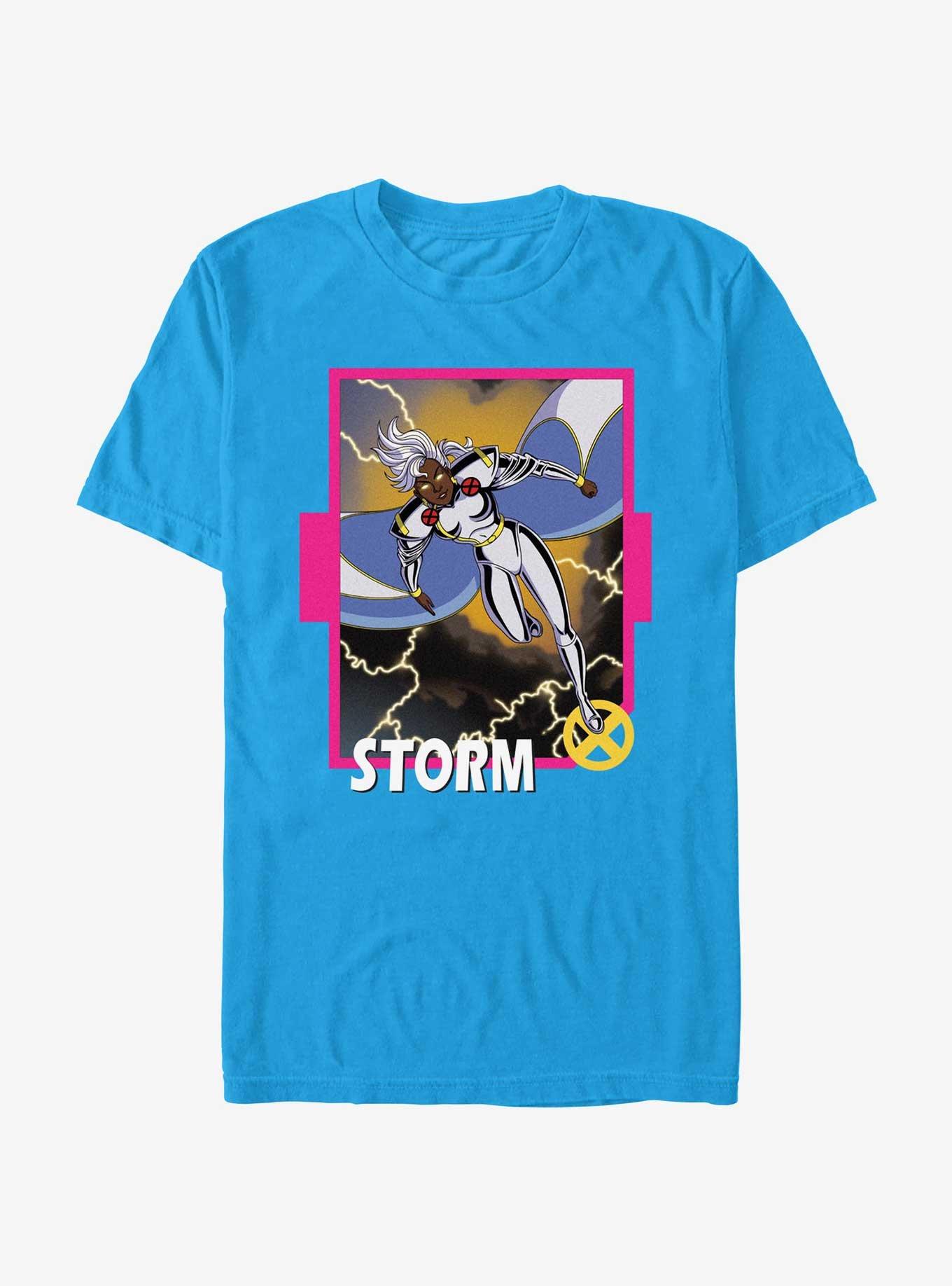 Marvel X-Men '97 Storm Card T-Shirt, TURQ, hi-res