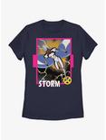 Marvel X-Men '97 Storm Card Womens T-Shirt, NAVY, hi-res