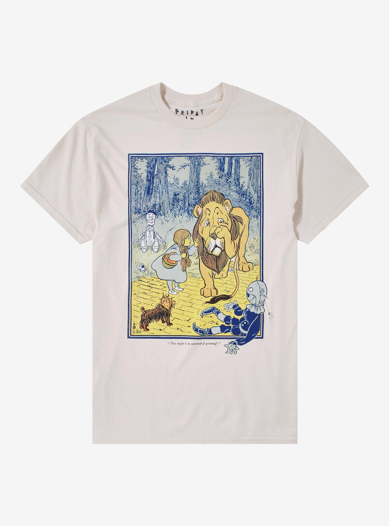 The Wizard Of Oz Storybook T-Shirt By Friday Jr, NATURAL, hi-res