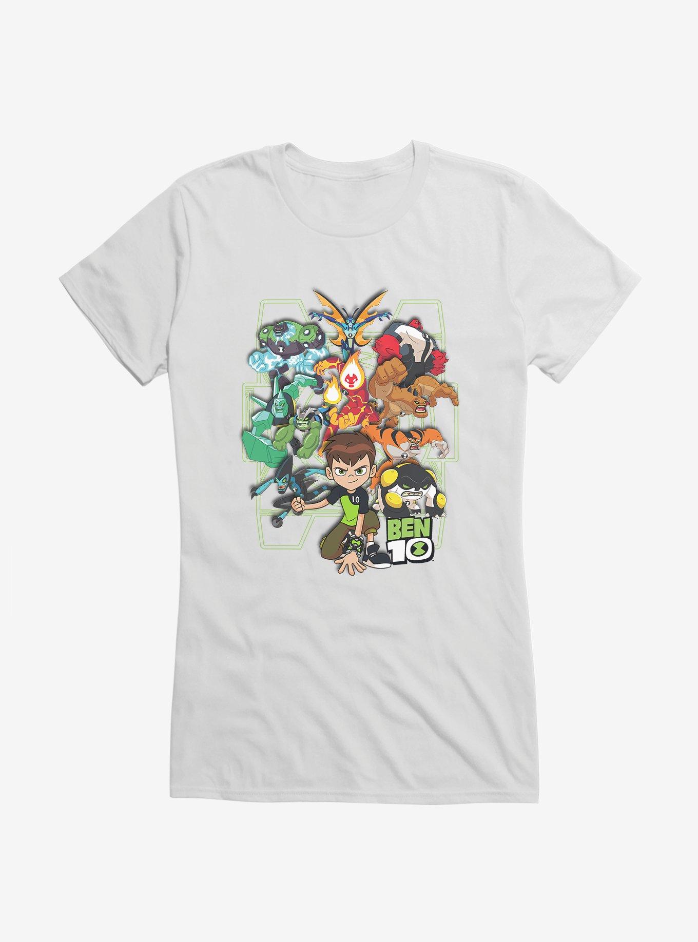 Ben 10 Ready To Go Group Girls T-Shirt, WHITE, hi-res