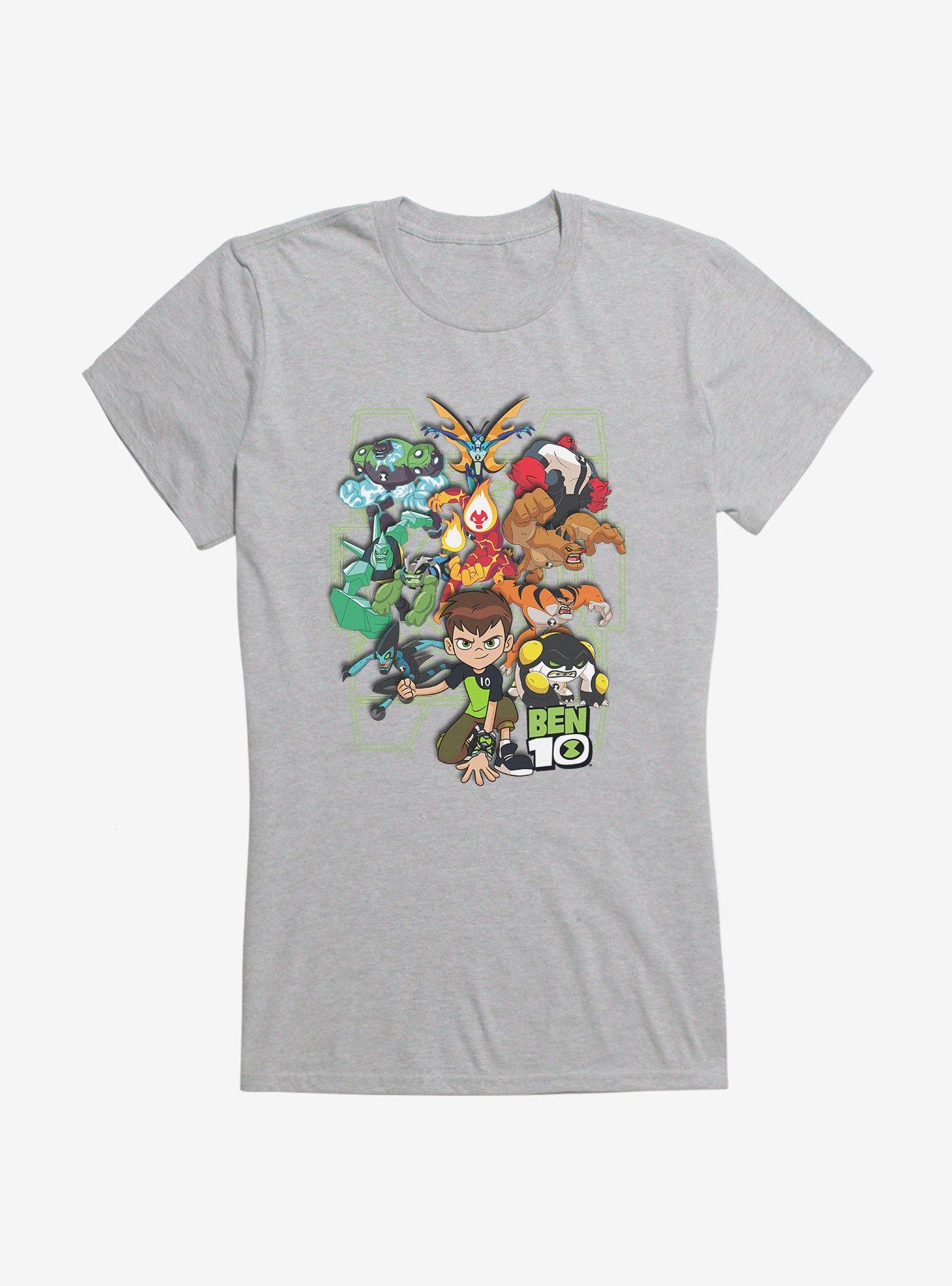 Ben 10 Ready To Go Group Girls T-Shirt, SPORT GRAY, hi-res