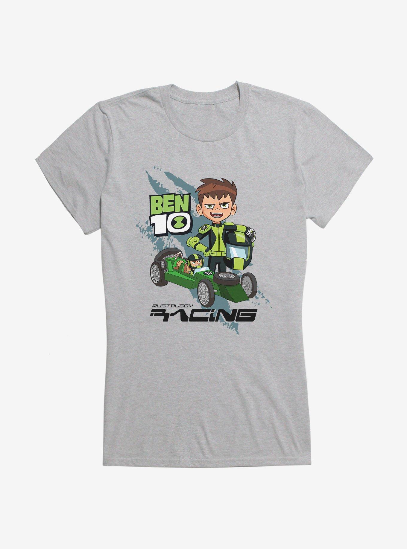 Ben 10 Rust Buggy Racing Girls T-Shirt, SPORT GRAY, hi-res