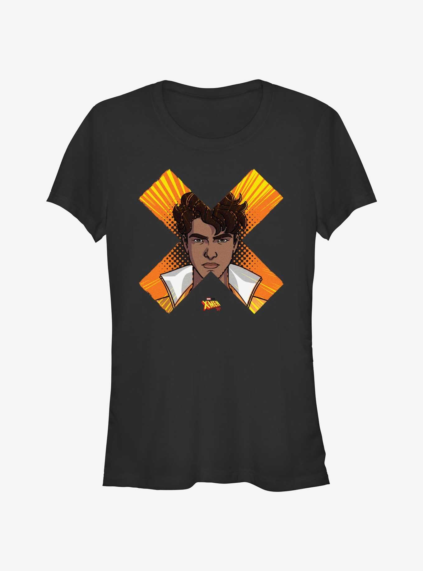 Marvel X-Men '97 Sunspot Face Girls T-Shirt, , hi-res