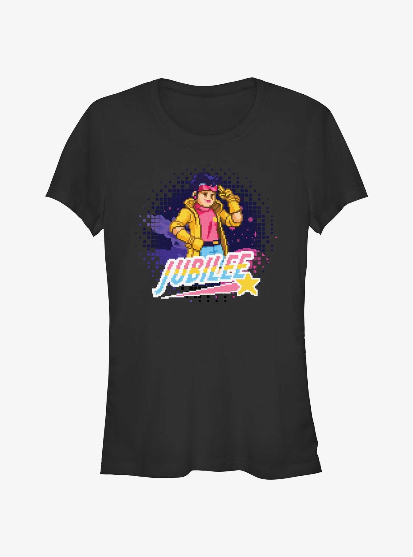 Marvel X-Men '97 Pixel Jubilee Girls T-Shirt, , hi-res