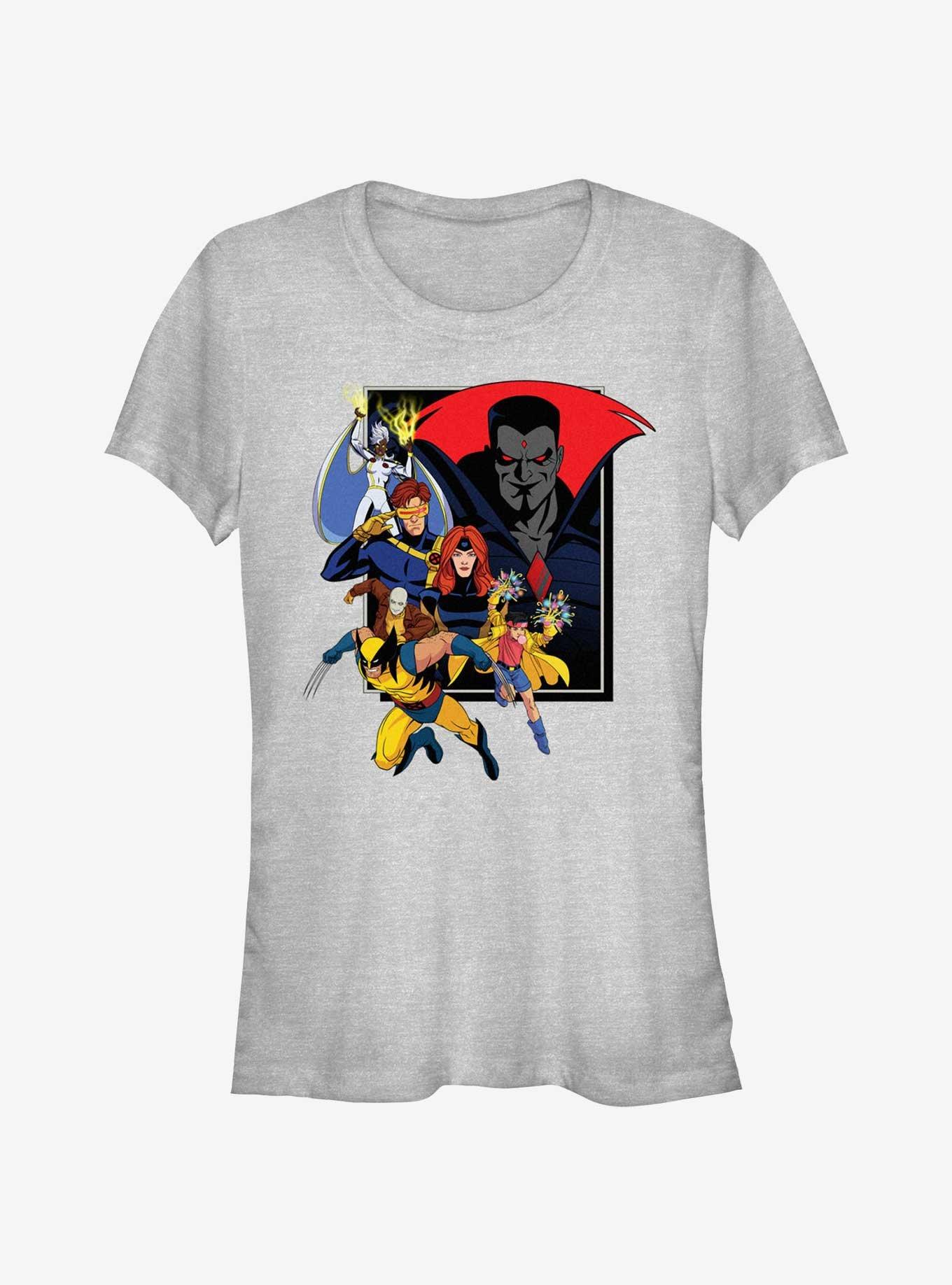 Marvel X-Men '97 Combat Girls T-Shirt, ATH HTR, hi-res