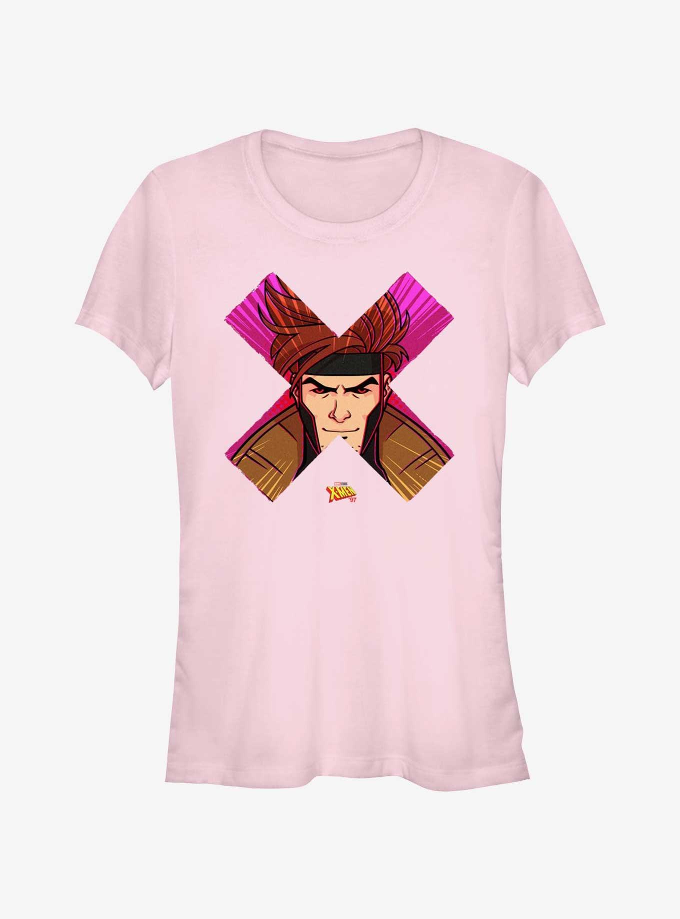 Marvel X-Men '97 Gambit Face Girls T-Shirt, , hi-res