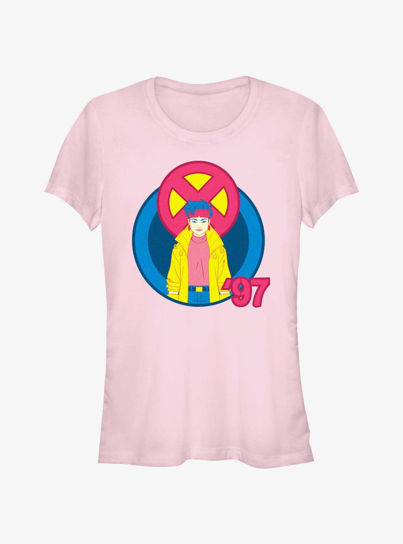 Marvel X-Men '97 Jubilee Portrait Girls T-Shirt, LIGHT PINK, hi-res