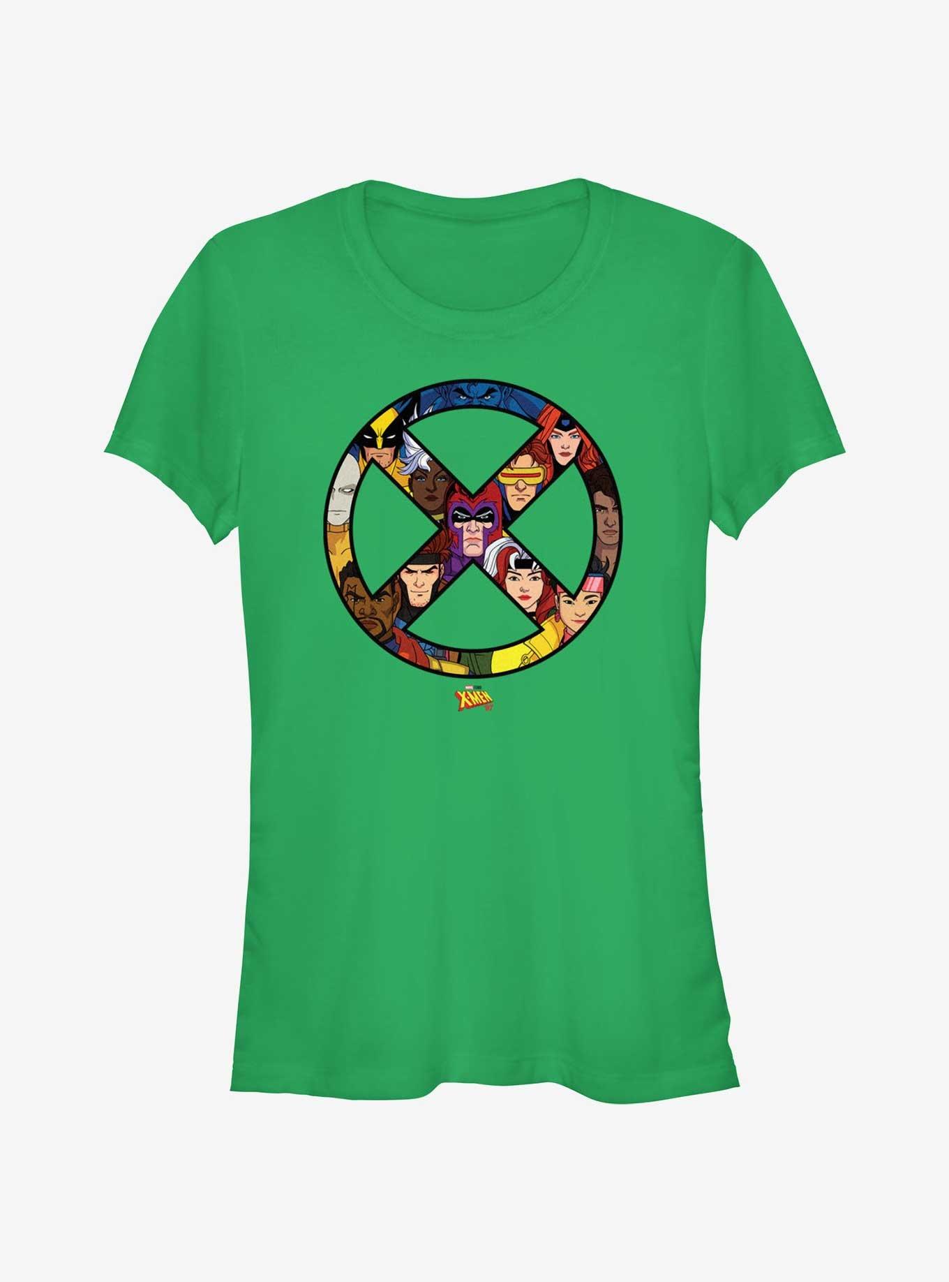 Marvel X-Men '97 Logo Collage Girls T-Shirt, , hi-res